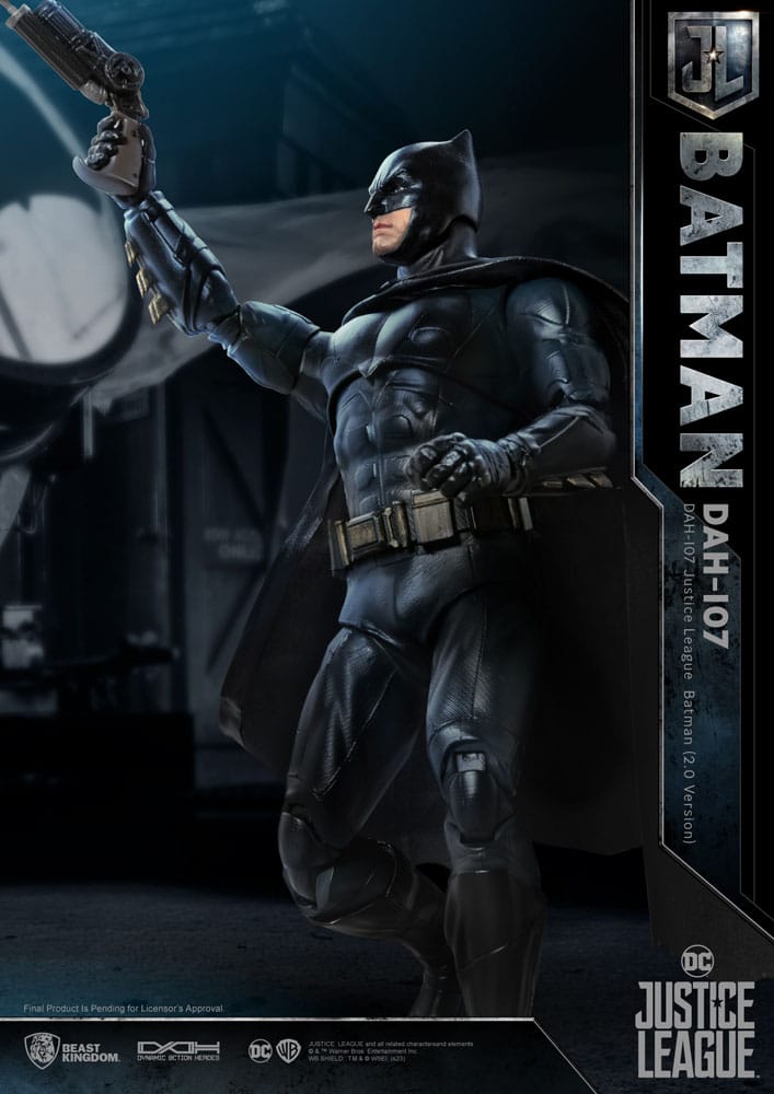 Justice League Dynamic 8ction Heroes Actionfigur 1/9 Justice League Batman 20 cm - Preorder - ETA - Ende 02.2025