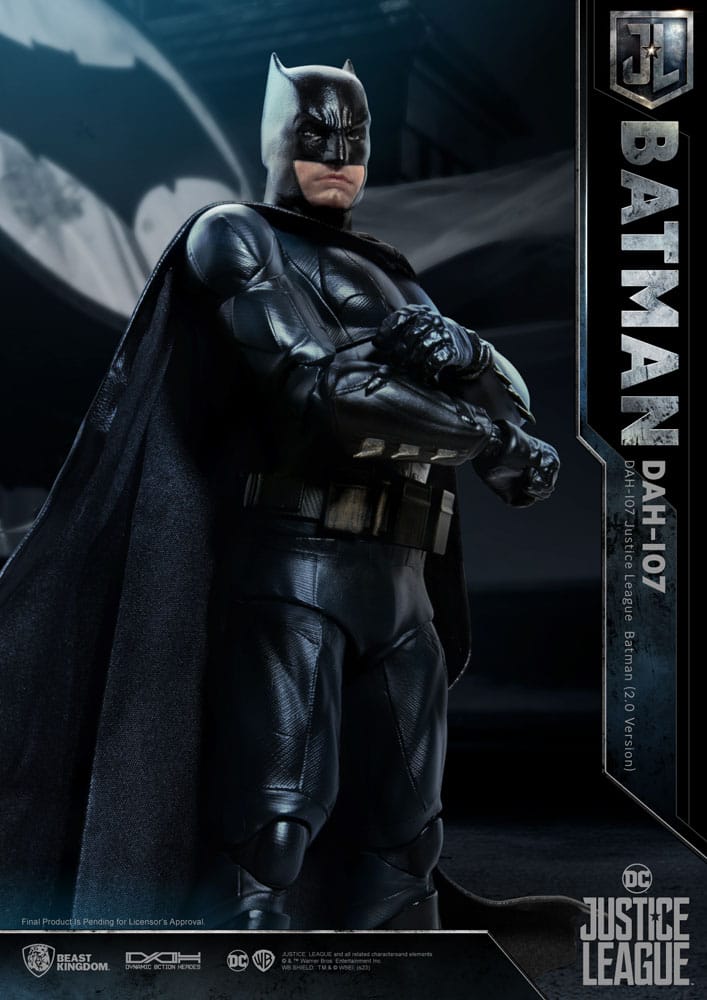 Justice League Dynamic 8ction Heroes Actionfigur 1/9 Justice League Batman 20 cm - Preorder - ETA - Ende 02.2025