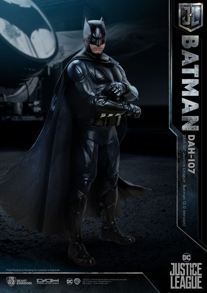 Justice League Dynamic 8ction Heroes Actionfigur 1/9 Justice League Batman 20 cm - Preorder - ETA - Ende 02.2025