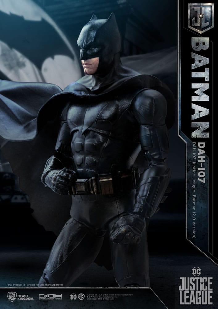 Justice League Dynamic 8ction Heroes Actionfigur 1/9 Justice League Batman 20 cm - Preorder - ETA - Ende 02.2025