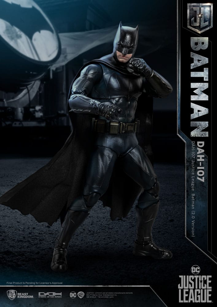 Justice League Dynamic 8ction Heroes Actionfigur 1/9 Justice League Batman 20 cm - Preorder - ETA - Ende 02.2025