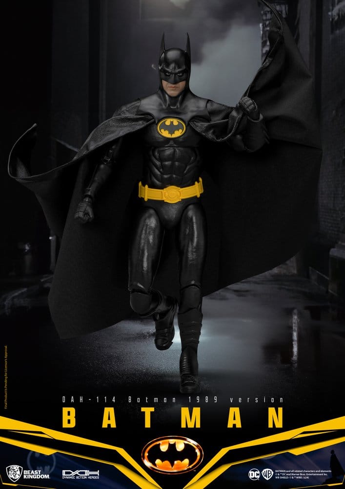DC Comics Dynamic 8ction Heroes Actionfigur Batman 1989 Standard Version 21 cm - Preorder - ETA: 25.05.2027