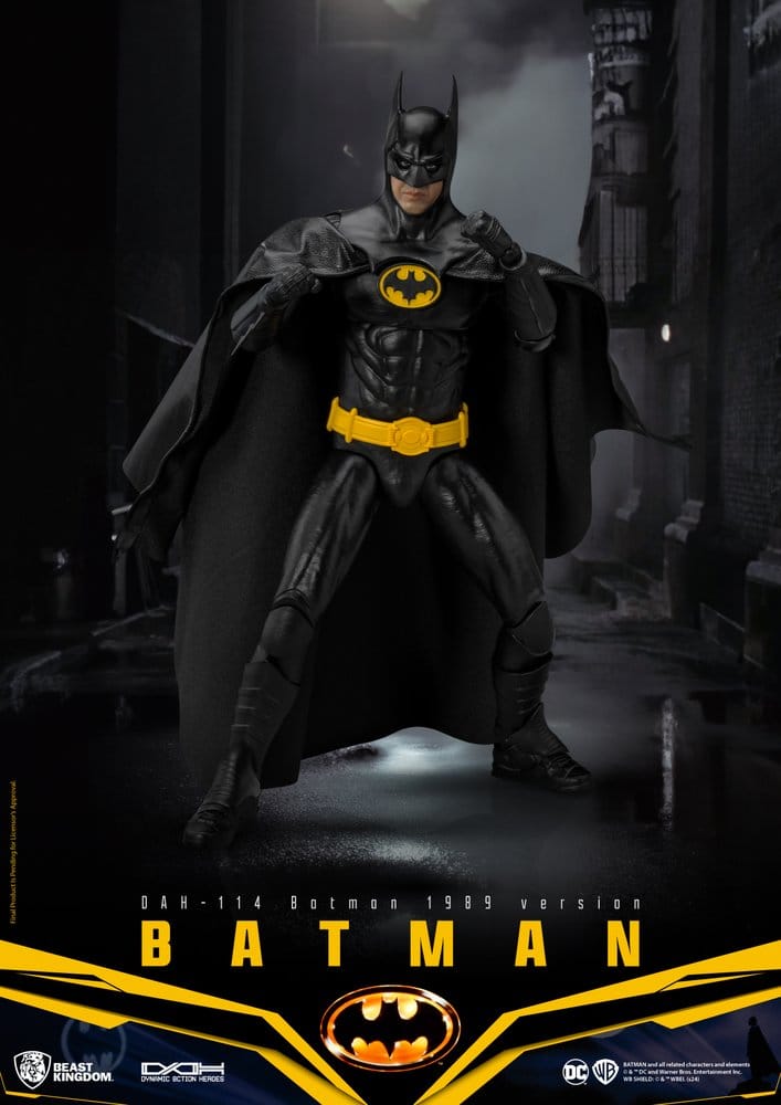 DC Comics Dynamic 8ction Heroes Actionfigur Batman 1989 Standard Version 21 cm - Preorder - ETA: 25.05.2027