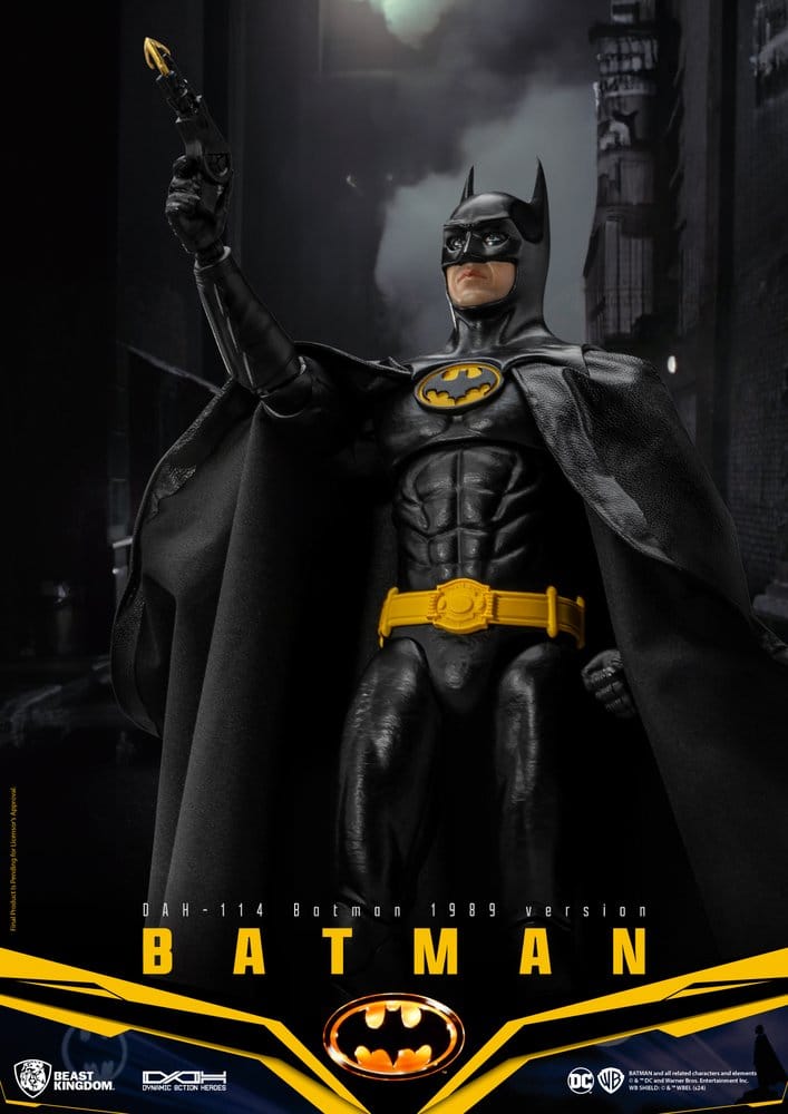 DC Comics Dynamic 8ction Heroes Actionfigur Batman 1989 Standard Version 21 cm - Preorder - ETA: 25.05.2027