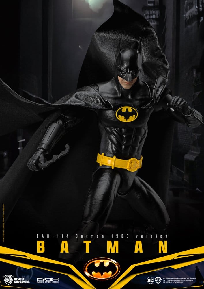 DC Comics Dynamic 8ction Heroes Actionfigur Batman 1989 Standard Version 21 cm - Preorder - ETA: 25.05.2027