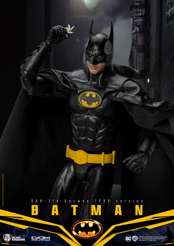 DC Comics Dynamic 8ction Heroes Actionfigur Batman 1989 Standard Version 21 cm - Preorder - ETA: 25.05.2027
