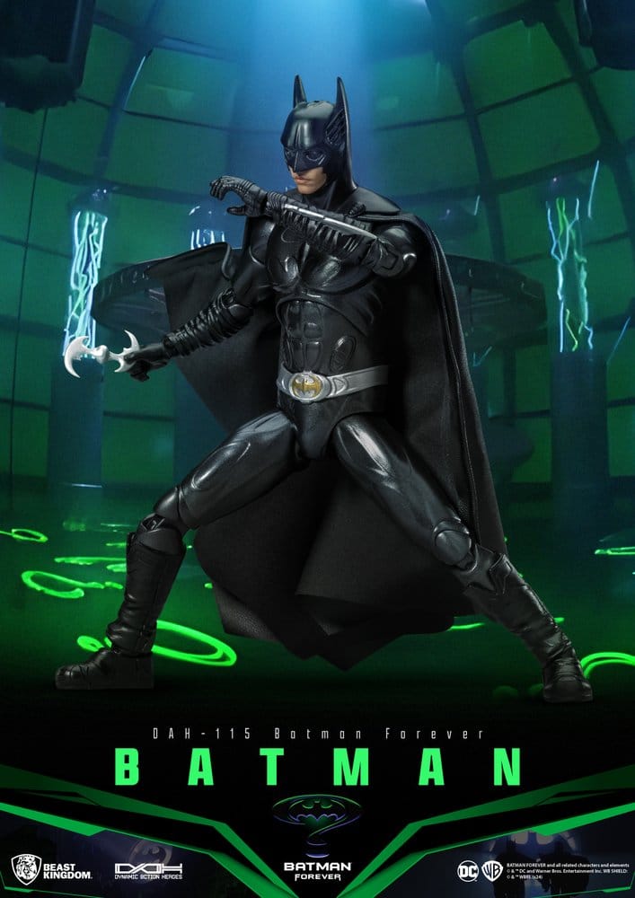 DC Comics Dynamic 8ction Heroes Actionfigur Batman (Batman Forever) 21 cm - Preorder - ETA: 25.05.2027