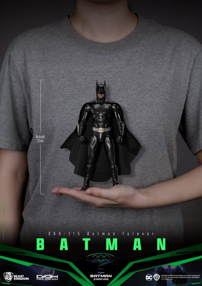 DC Comics Dynamic 8ction Heroes Actionfigur Batman (Batman Forever) 21 cm - Preorder - ETA: 25.05.2027
