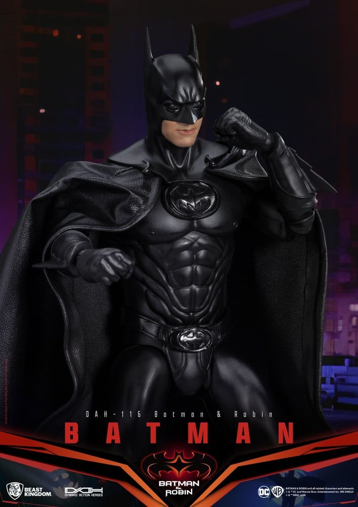 DC Comics Dynamic 8ction Heroes Actionfigur Batman (Batman & Robin) 21 cm - Preorder - ETA: 25.05.2027