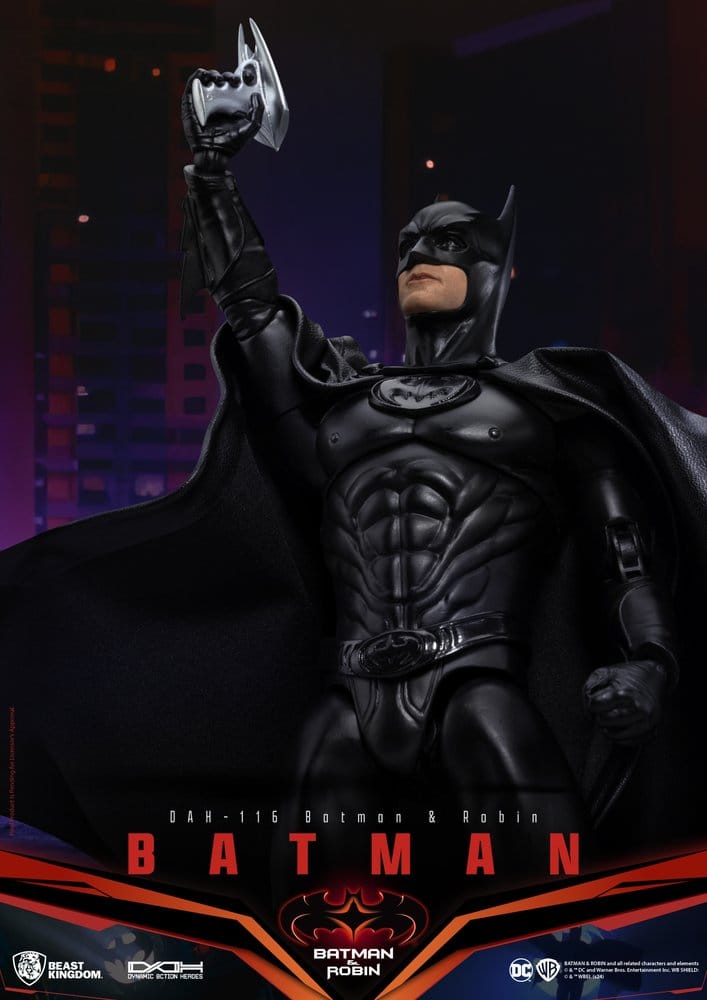 DC Comics Dynamic 8ction Heroes Actionfigur Batman (Batman & Robin) 21 cm - Preorder - ETA: 25.05.2027