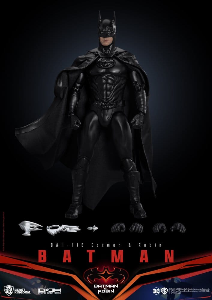 DC Comics Dynamic 8ction Heroes Actionfigur Batman (Batman & Robin) 21 cm - Preorder - ETA: 25.05.2027