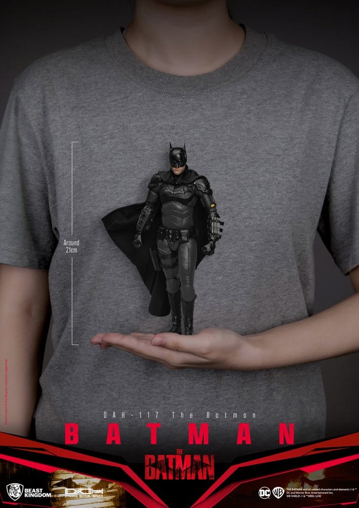 DC Comics Dynamic 8ction Heroes Actionfigur Batman (The Batman) 21 cm - Preorder - ETA: 25.05.2027