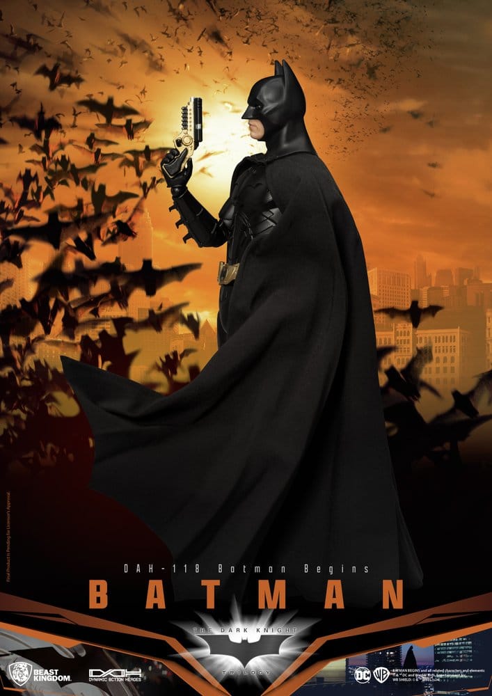 DC Comics Dynamic 8ction Heroes Actionfigur Batman (Batman Begins) 21 cm - Preorder - ETA: 25.05.2027