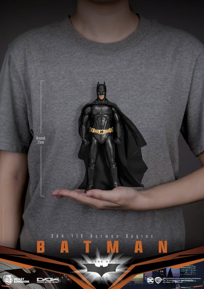 DC Comics Dynamic 8ction Heroes Actionfigur Batman (Batman Begins) 21 cm - Preorder - ETA: 25.05.2027