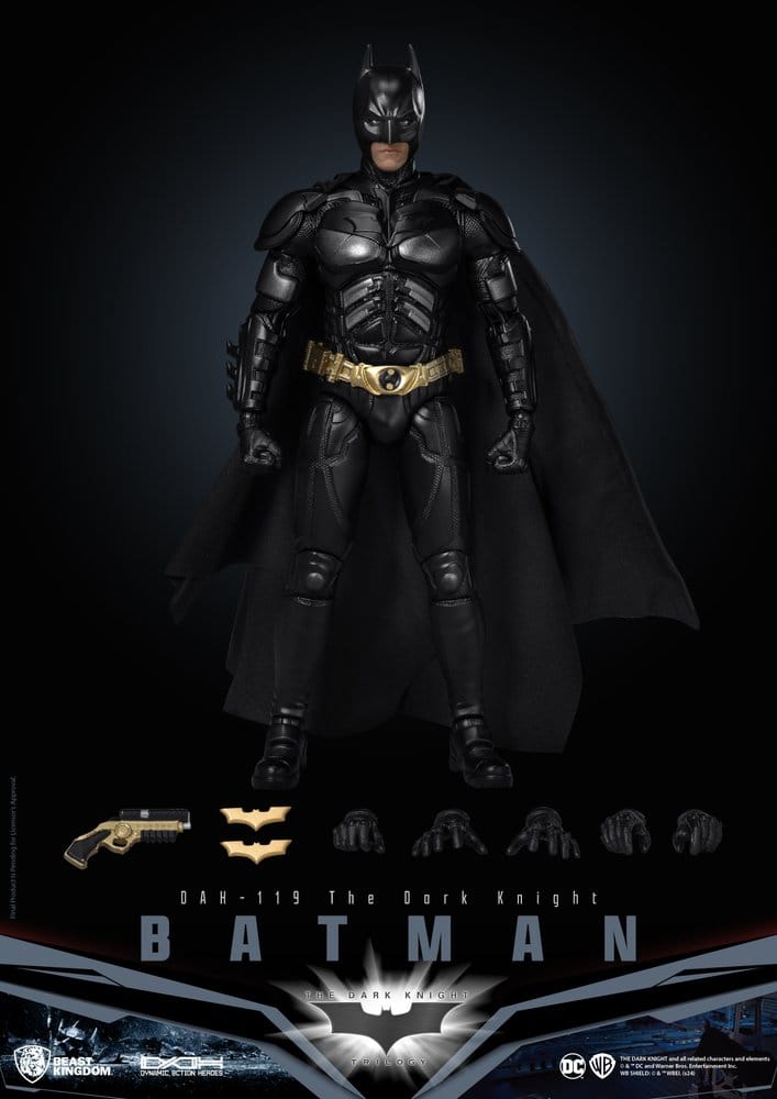 DC Comics Dynamic 8ction Heroes Actionfigur Batman (The Dark Knight) 21 cm - Preorder - ETA: 25.05.2027