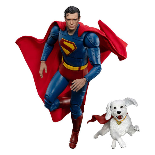 Superman (2025) Actionfigur Superman & Krypto 21 cm - Preorder - ETA: 04.01.2026