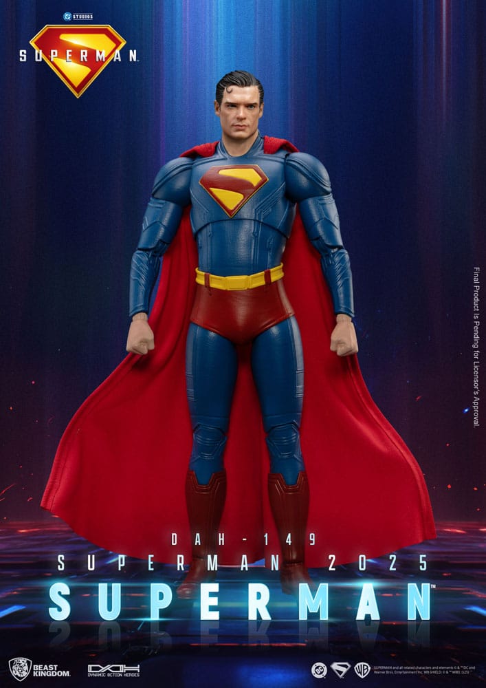 Superman (2025) Actionfigur Superman & Krypto 21 cm - Preorder - ETA: 04.01.2026