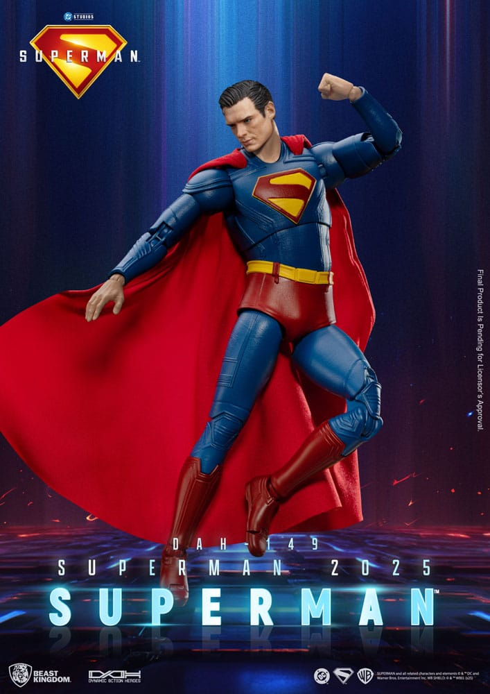 Superman (2025) Actionfigur Superman & Krypto 21 cm - Preorder - ETA: 04.01.2026