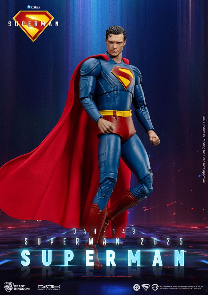 Superman (2025) Actionfigur Superman & Krypto 21 cm - Preorder - ETA: 04.01.2026