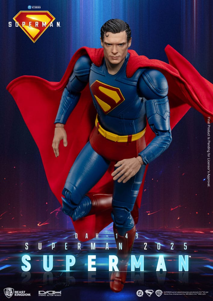 Superman (2025) Actionfigur Superman & Krypto 21 cm - Preorder - ETA: 04.01.2026