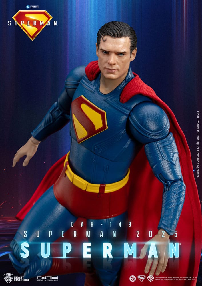 Superman (2025) Actionfigur Superman & Krypto 21 cm - Preorder - ETA: 04.01.2026