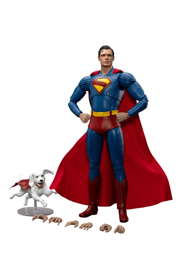 Superman (2025) Actionfigur Superman & Krypto 21 cm - Preorder - ETA: 04.01.2026
