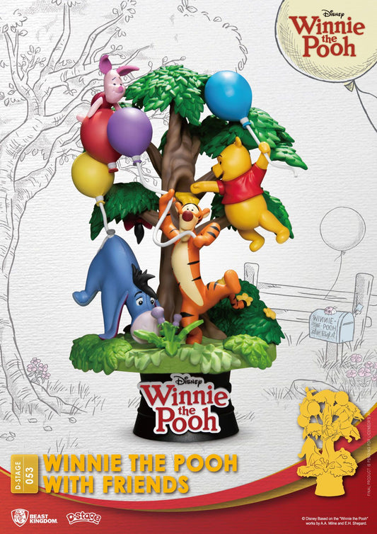 Disney D-Stage PVC Diorama Winnie The Pooh With Friends 16 cm - Preorder - ETA: 01.11.2025