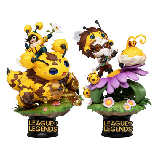 League of Legends D-Stage PVC Dioramen Set Nunu & Beelump & Heimerstinger 16 cm - Versand: 7 Tage nach Bestellung