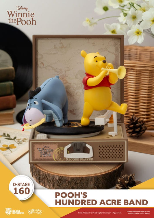 Winnie Puuh Record Player Series PVC Figur Pooh's Hundred Acre Band 12 cm - Preorder - ETA: 25.08.2026