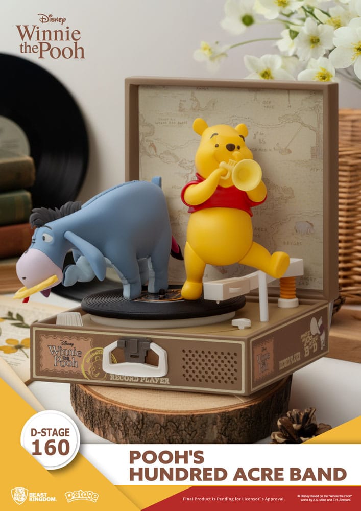 Winnie Puuh Record Player Series PVC Figur Pooh's Hundred Acre Band 12 cm - Preorder - ETA: 25.08.2026