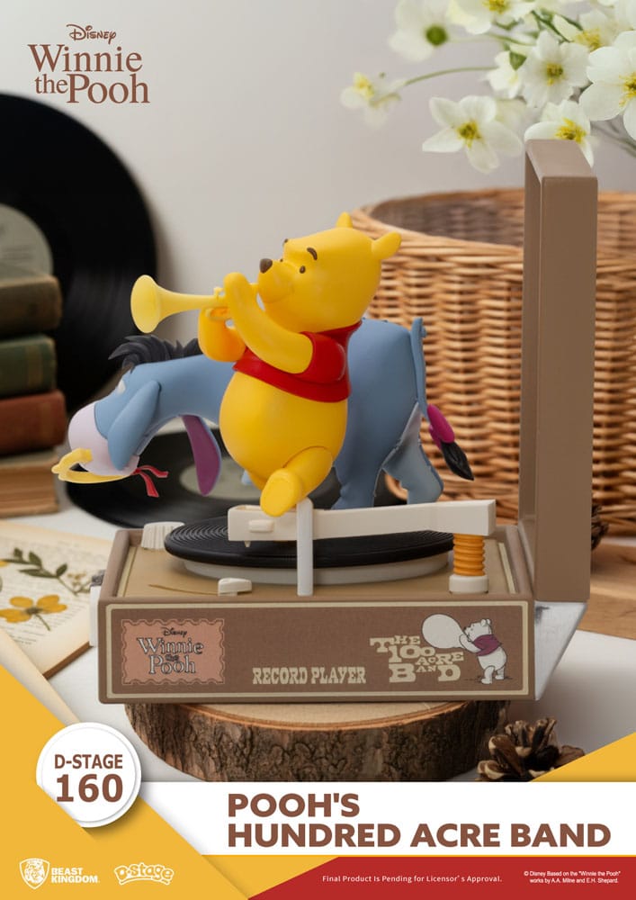 Winnie Puuh Record Player Series PVC Figur Pooh's Hundred Acre Band 12 cm - Preorder - ETA: 25.08.2026