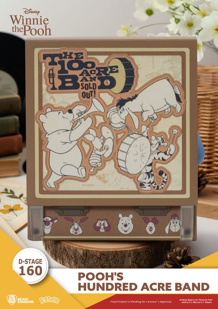 Winnie Puuh Record Player Series PVC Figur Pooh's Hundred Acre Band 12 cm - Preorder - ETA: 25.08.2026