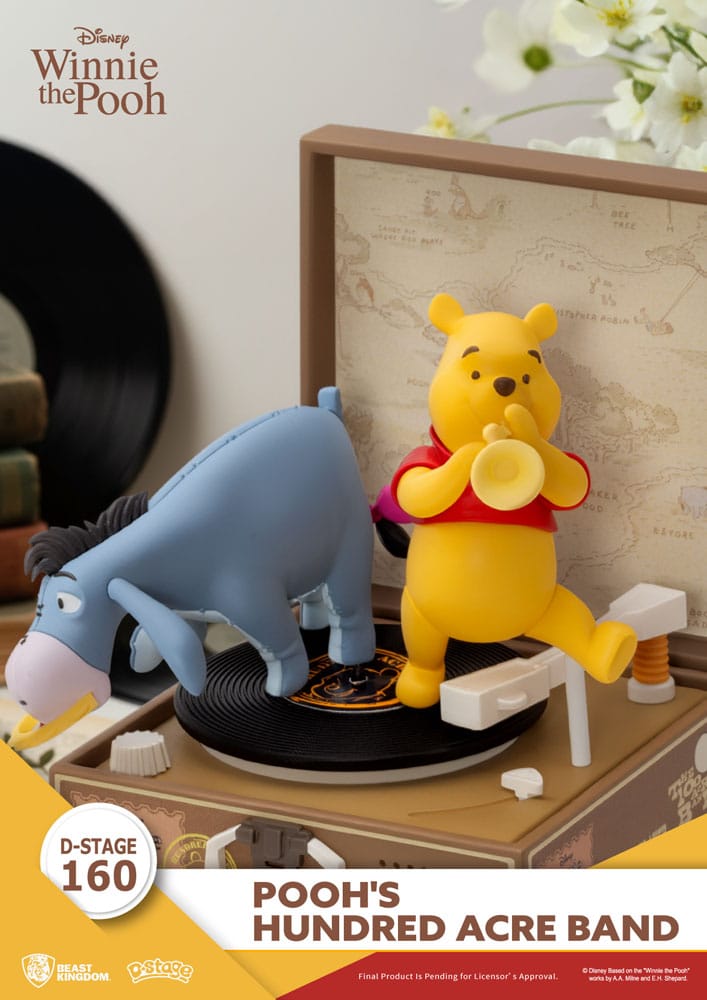Winnie Puuh Record Player Series PVC Figur Pooh's Hundred Acre Band 12 cm - Preorder - ETA: 25.08.2026