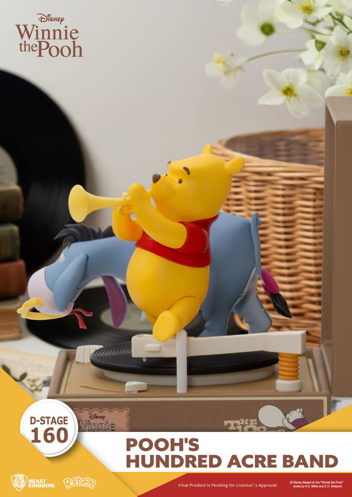 Winnie Puuh Record Player Series PVC Figur Pooh's Hundred Acre Band 12 cm - Preorder - ETA: 25.08.2026