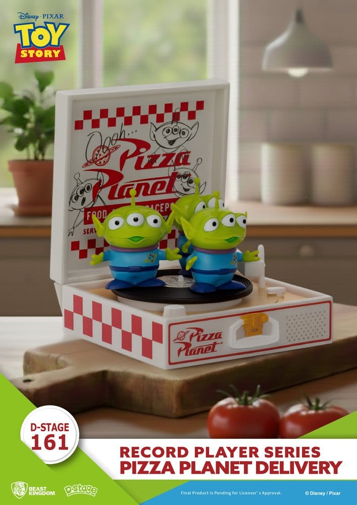 Toy Story Record Player Series PVC Figur Pizza Planet Delivery 12 cm - Preorder - ETA: 25.08.2026