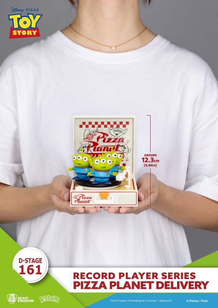 Toy Story Record Player Series PVC Figur Pizza Planet Delivery 12 cm - Preorder - ETA: 25.08.2026