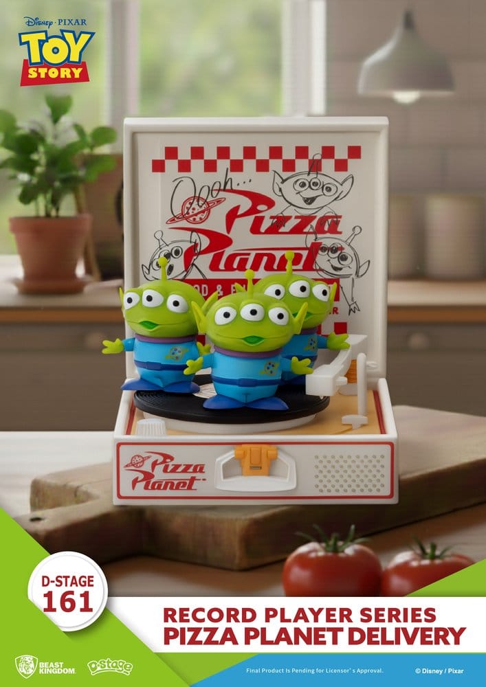 Toy Story Record Player Series PVC Figur Pizza Planet Delivery 12 cm - Preorder - ETA: 25.08.2026