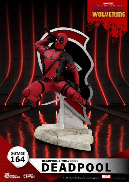 Deadpool 3 D-Stage PVC Diorama Deadpool 16 cm   - Versand: 5-7 Tage nach Bestellung