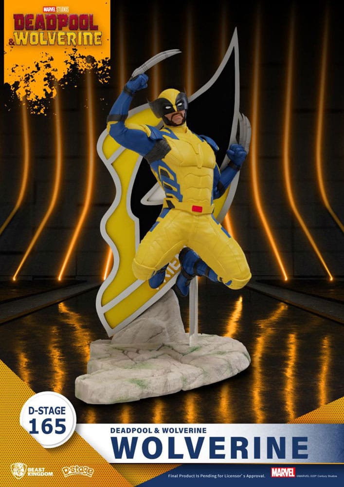 Deadpool 3 D-Stage PVC Diorama Wolverine 16 cm    - Versand: 5-7 Tage nach Bestellung