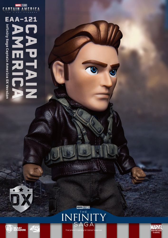 Captain America: The First Avenger Egg Attack Action Actionfigur Captain America DX Version 17 cm - Versand: 5-7 Tage nach Bestellung