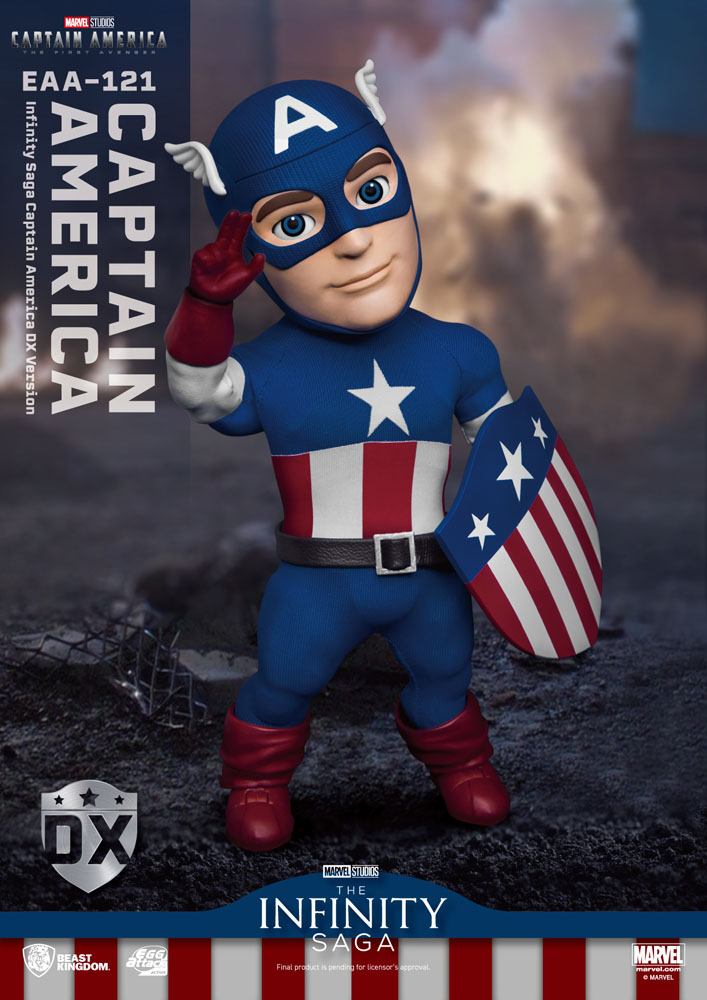 Captain America: The First Avenger Egg Attack Action Actionfigur Captain America DX Version 17 cm - Versand: 5-7 Tage nach Bestellung