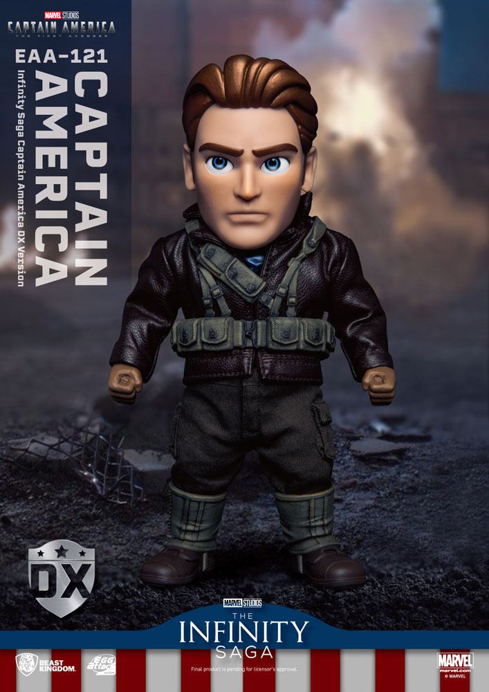 Captain America: The First Avenger Egg Attack Action Actionfigur Captain America DX Version 17 cm - Versand: 5-7 Tage nach Bestellung