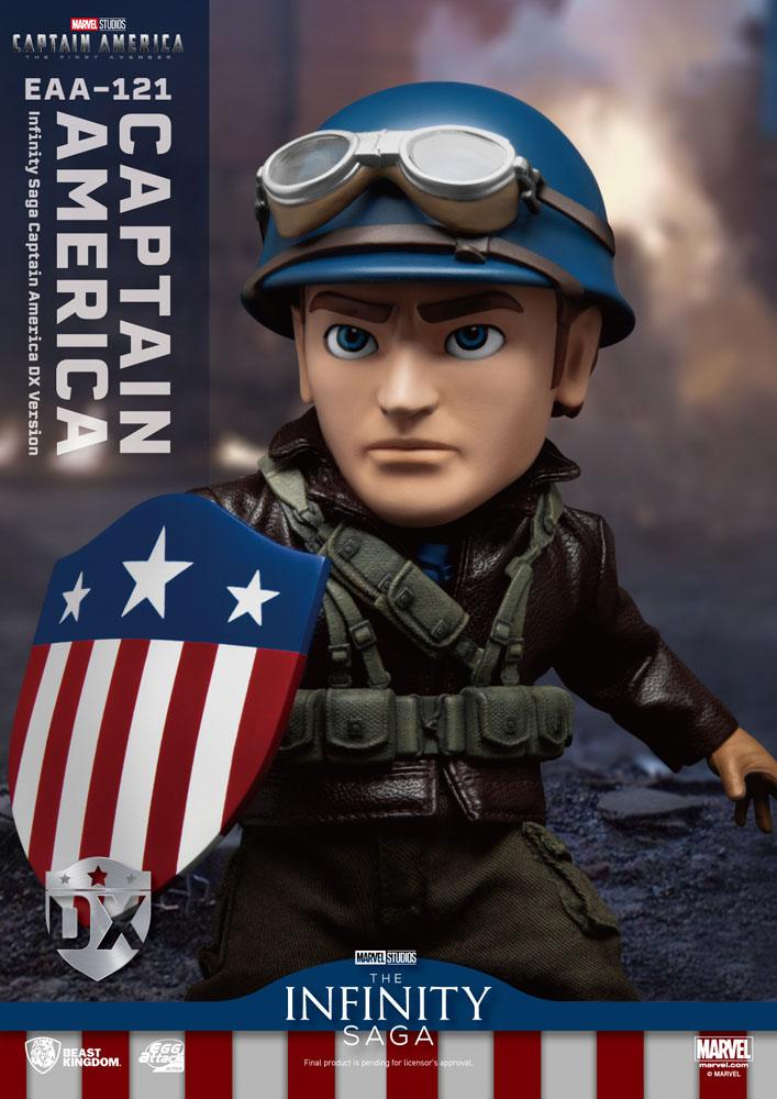 Captain America: The First Avenger Egg Attack Action Actionfigur Captain America DX Version 17 cm - Versand: 5-7 Tage nach Bestellung