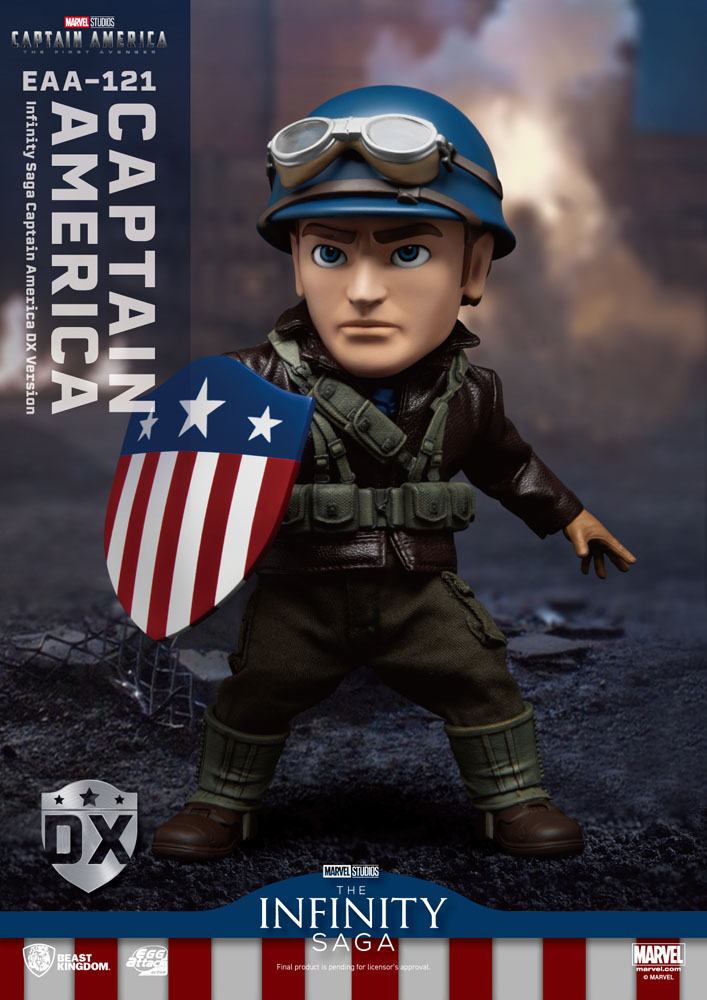 Captain America: The First Avenger Egg Attack Action Actionfigur Captain America DX Version 17 cm - Versand: 5-7 Tage nach Bestellung