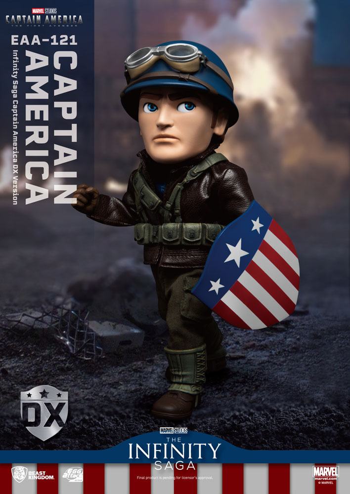 Captain America: The First Avenger Egg Attack Action Actionfigur Captain America DX Version 17 cm - Versand: 5-7 Tage nach Bestellung