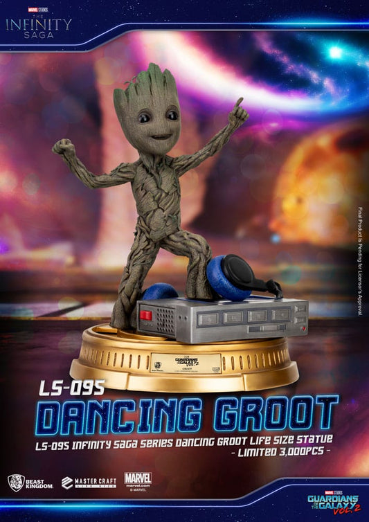 Guardians of the Galaxy 2 Life-Size Statue Dancing Groot heo EU Exclusive 32 cm - Versand: 5-7 Tage nach Bestellung
