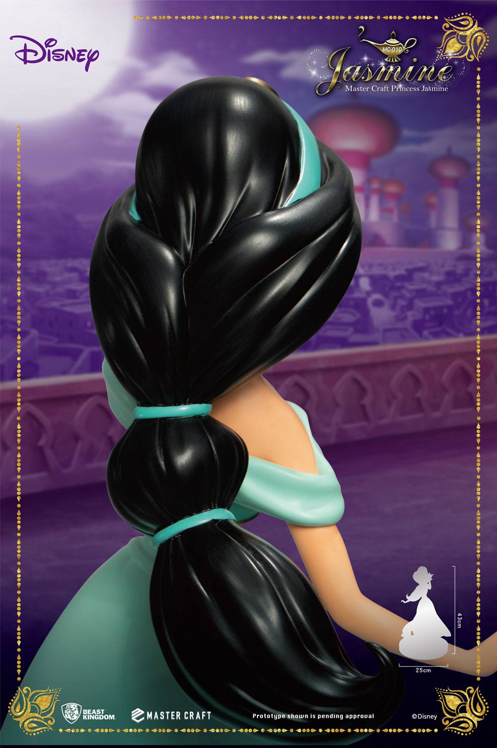 Disney (Aladdin) Master Craft Statue Jasmin 38 cm    - Versand: 5-7 Tage nach Bestellung
