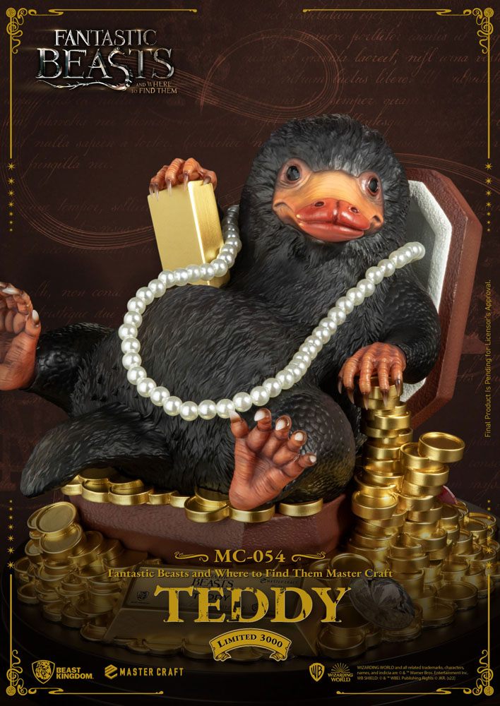 Phantastische Tierwesen Master Craft Statue Teddy 21 cm - Preorder - ETA: 20.05.2026