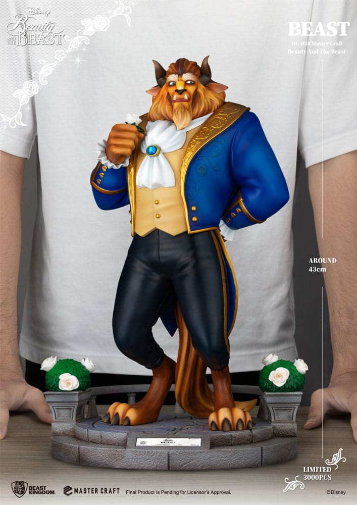 Disney Master Craft Statue Die Schöne und das Biest Beast 39 cm - Preorder - ETA: 10.02.2027