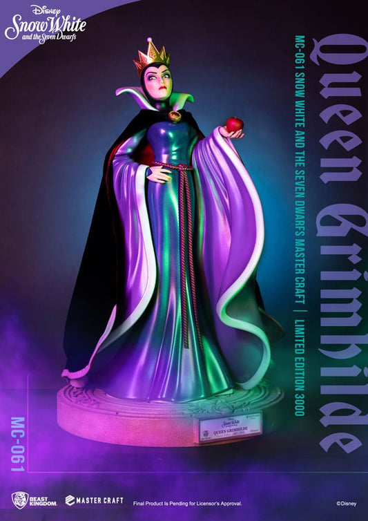 Disney Snow White and the Seven Dwarfs Master Craft Statue Queen Grimhilde 41 cm - Preorder - ETA: 01.11.2025